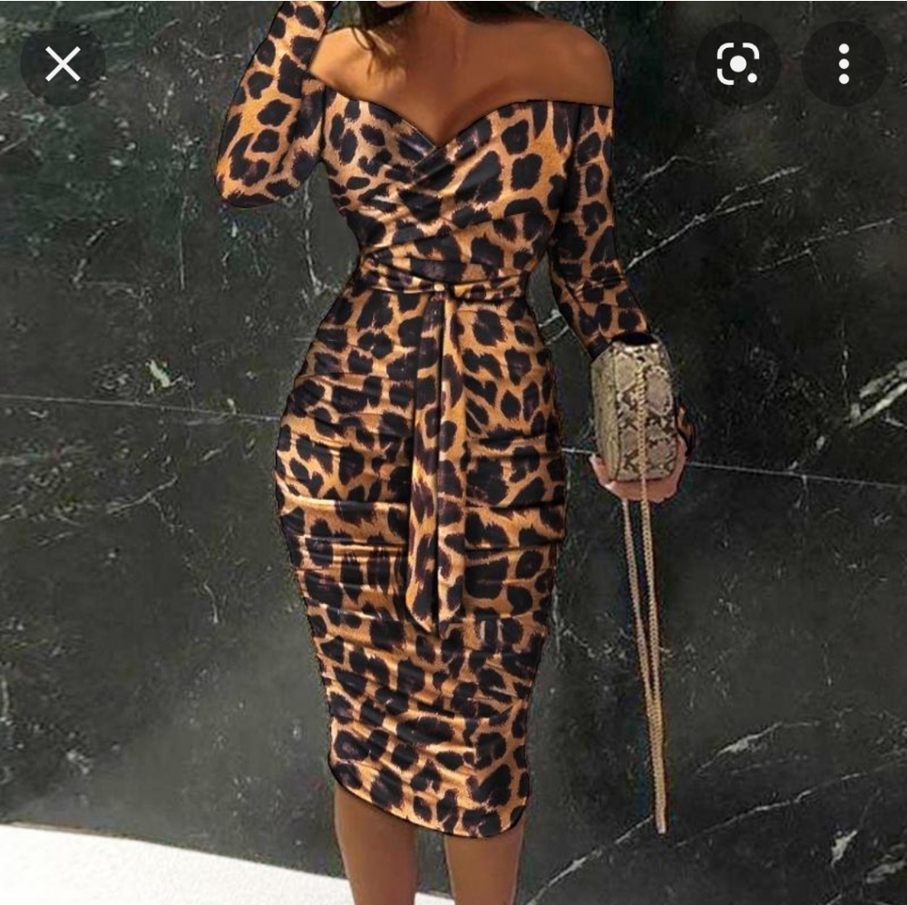 Lepoard dress